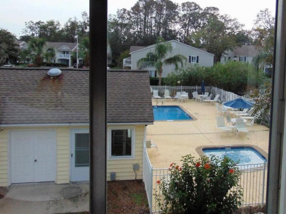 W2 Ocean Walk Resort Upstairs 2 Bed King And Two Twins Next To Back Pool St. Simons Island Kültér fotó